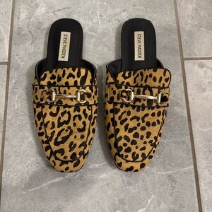 Steve Madden Leopard Mule